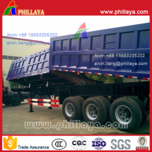 Double-Boxed Side und End Dump Kipper Semi Trailer